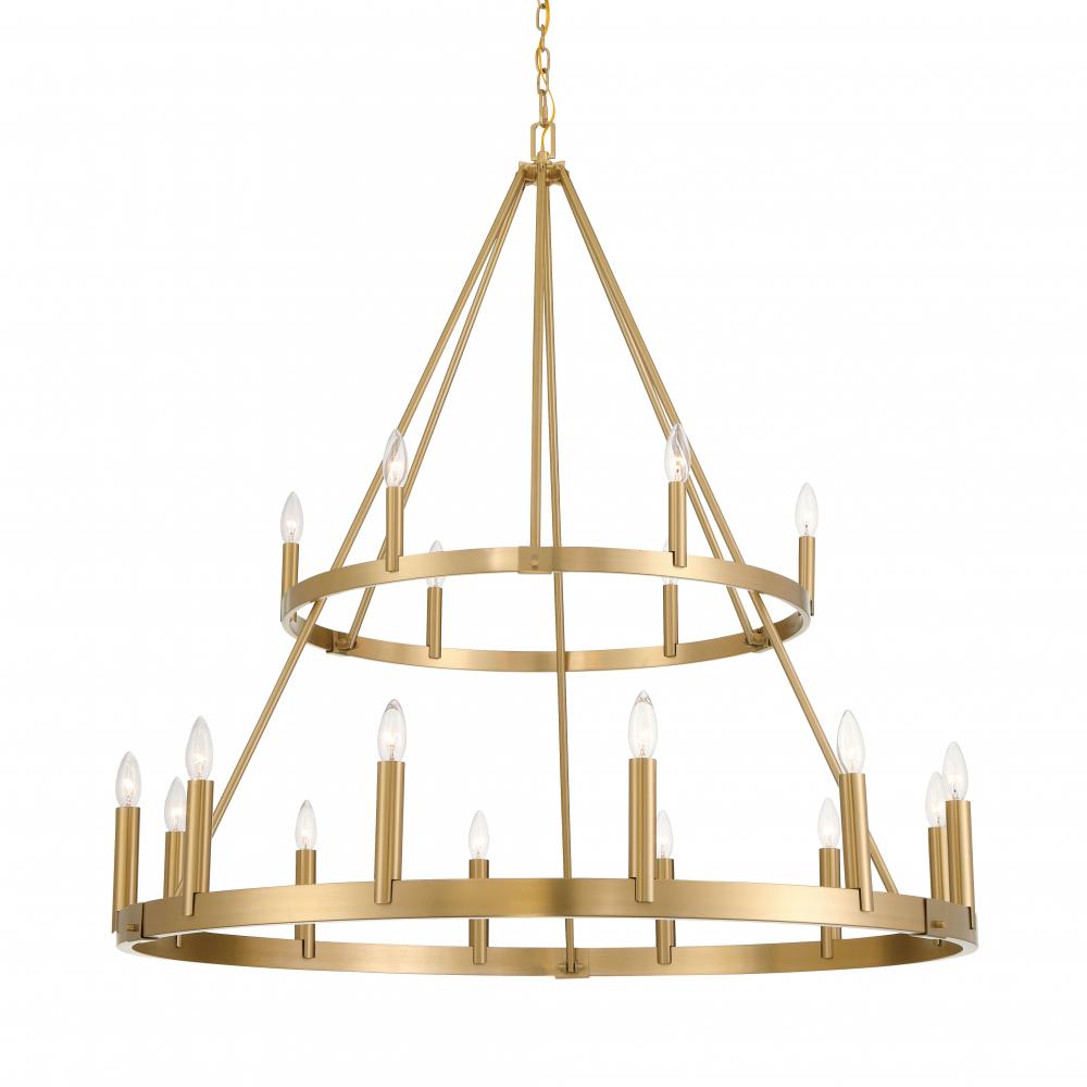 DUTTON - 18 LIGHT CHANDELIER