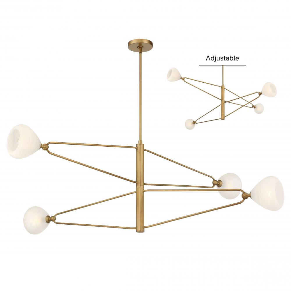 ORION - 4 LIGHT CHANDELIER
