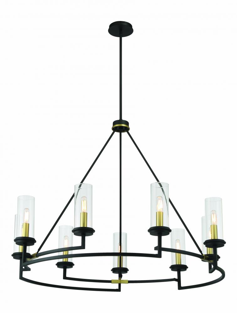 HILLSTONE  - 9 LIGHT CHANDELIER