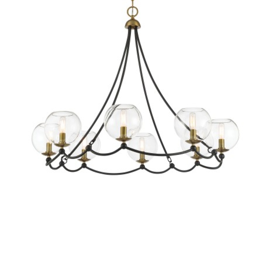 8 LIGHT CHANDELIER