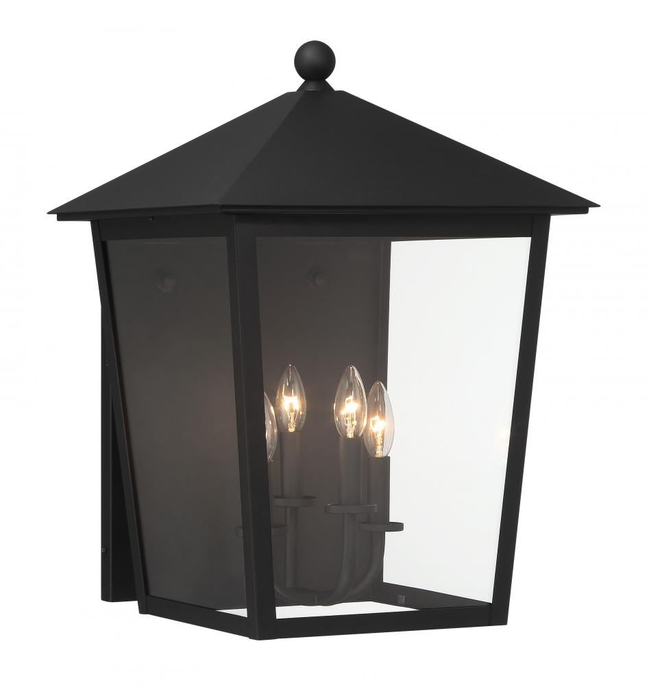 NOBLE HILL - 3 LIGHT OUTDOOR WALL MOUNT