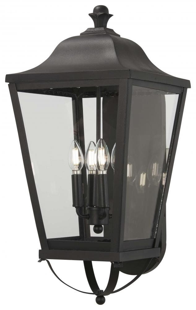 SAVANNAH- 4 LIGHT OUTDOOR WALL MOUNT