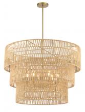 Minka-Lavery 5046-695 - BUNGALOW HEAVEN - 6 LIGHT PENDANT