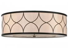 2nd Avenue Designs  114701 - 36"W Revival Deco Cilindro Flushmount