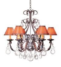 2nd Avenue Designs  115435 - 28" Wide French Elegance 6 Light Chandelier