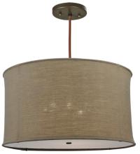 2nd Avenue Designs  116323 - 36.5"W Cilindro Textrene Pendant