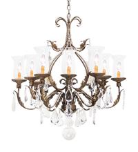2nd Avenue Designs  119105 - 36" Wide French Elegance 12 Light Crystal Chandelier