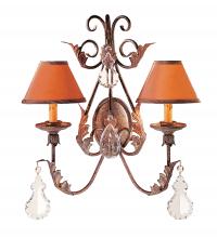 2nd Avenue Designs  120225 - 21" Wide French Elegance 2 Light Wall Sconce