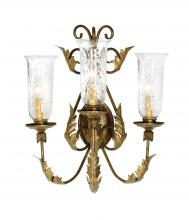 2nd Avenue Designs  120226 - 21" Wide French Elegance 3 Light Wall Sconce