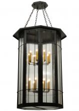 2nd Avenue Designs  120511 - 38" Wide West Albany 16 Light Pendant