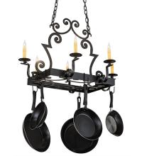 2nd Avenue Designs  121242 - 35"L Elara 6 LT Pot Rack