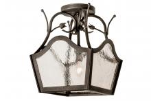 2nd Avenue Designs  122181 - 10" Square Terena Semi-Flushmount