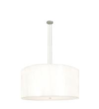2nd Avenue Designs  122398 - 36"W Cilindro White Cotton Pendant