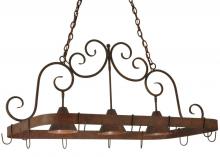 2nd Avenue Designs  125092 - 46"L Elana 3 LT Pot Rack