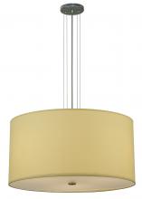 2nd Avenue Designs  126537 - 24"W Cilindro Beige Textrene Pendant
