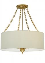 2nd Avenue Designs  129690 - 28"W Cilindro Eggshell Pendant
