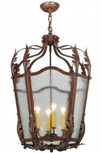 2nd Avenue Designs  138822 - 22"W Citadel 4 Light Pendant