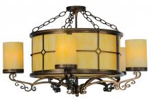 2nd Avenue Designs  139481 - 30" Wide Standford 10 Light Semi-Flushmount