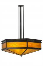 2nd Avenue Designs  141558 - 45"W Davis Street Octagon Inverted Pendant