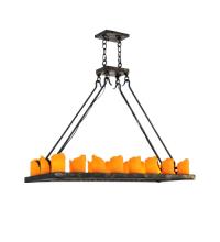 2nd Avenue Designs  142019 - 39"L Loxley 18 LT Oblong Chandelier