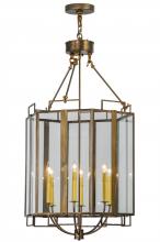 2nd Avenue Designs  143910 - 24" Wide Abbey Six Sided Pendant