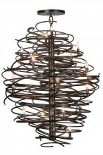 2nd Avenue Designs  148305 - 42"W Cyclone 20 LT Chandelier