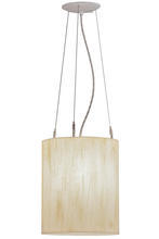 2nd Avenue Designs  150735 - 10" Wide Cilindro De Marfil Lino Pendant