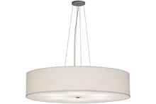 2nd Avenue Designs  151078 - 36"W Cilindro White Textrene Pendant