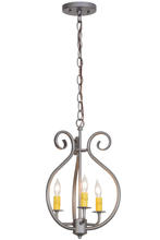 2nd Avenue Designs  152814 - 12"W Easton 3 LT Pendant