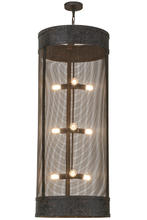2nd Avenue Designs  153276 - 24"W Cilindro Cage 9 LT Pendant