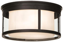 2nd Avenue Designs  153386 - 19"W Cilindro Campbell Flushmount