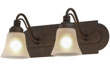 2nd Avenue Designs  155293 - 18"W Antencio 2 LT Vanity Light