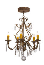 2nd Avenue Designs  159601 - 24"W French Elegance 5 LT Chandelier