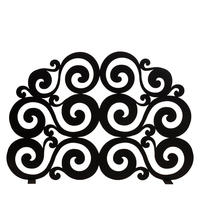 2nd Avenue Designs  162739 - 48" Long Tempest Fireplace Screen