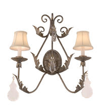 2nd Avenue Designs  167679 - 21"W French Elegance 2 LT Wall Sconce