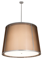 2nd Avenue Designs  170421 - 42"W Cilindro Textrene Tapered Pendant