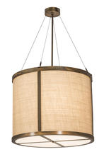 2nd Avenue Designs  170893 - 24"W Cilindro Textrene Pendant