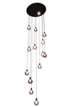 2nd Avenue Designs  171527 - 34"W Bola 14 LT Cascading Pendant
