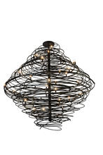 2nd Avenue Designs  173834 - 79"W Cyclone 36 LT Chandelier