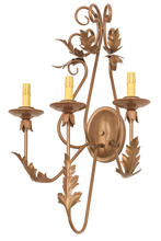 2nd Avenue Designs  174341 - 17"W French Elegance 3 LT Wall Sconce Hardware