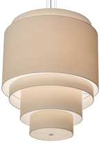 2nd Avenue Designs  181399 - 31"W Cilindro 5 Tier Textrene Pendant