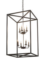 2nd Avenue Designs  190857 - 24"Sq Kitzi Box Pendant