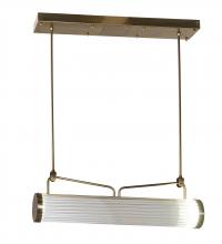 2nd Avenue Designs  193559 - 30"W Cilindro Pipette Pendant