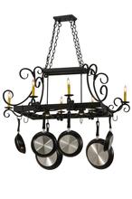 2nd Avenue Designs  195226 - 50"L Caiden 6 LT Pot Rack