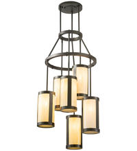 2nd Avenue Designs  210238 - 24" Wide Cartier 6 Light Chandelier