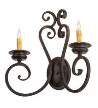 2nd Avenue Designs  211058 - 17" Wide Fernando 2 Light Wall Sconce