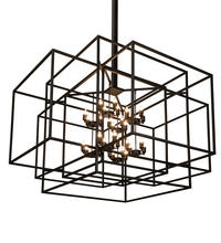 2nd Avenue Designs  211638 - 72" Square Kitzi Box Pendant
