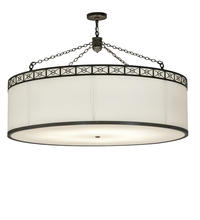 2nd Avenue Designs  228932 - 54" Wide Cilindro Circle X Pendant
