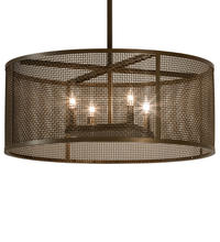 2nd Avenue Designs  233548 - 24" Wide Cilindro Rame Pendant