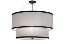 2nd Avenue Designs  247489 - 36" Wide Cilindro 2 Tier Textrene Pendant